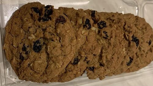 レーズンとオートのクッキー